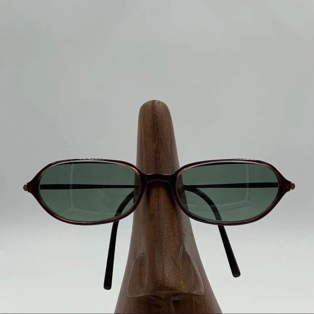Anne Klein AK8025 Red Oval Sunglasses Frames